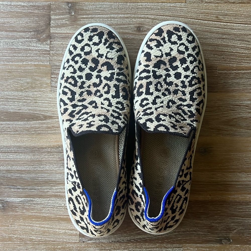Rothy’s The Original Slip-On Leopard Print
